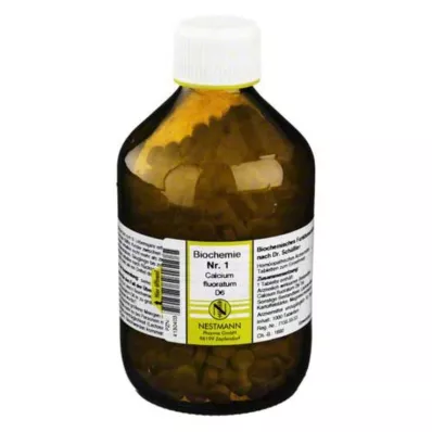 BIOCHEMIE 1 Calcium fluoratum D 6 tabletek, 1000 szt