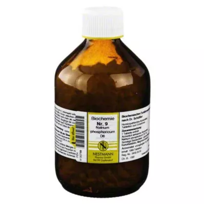Biochemia 9 Natrum phoricum D 6 tabletek, 1000 sztuk Biochemia 9 Natrum phoricum D 6 tabletek, 1000 sztuk