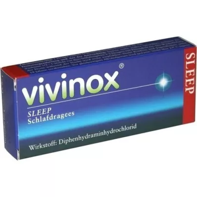 VIVINOX Pastylki do ssania na sen w tabletkach powlekanych, 20 szt