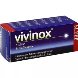 VIVINOX Tabletki powlekane do ssania na sen, 50 szt