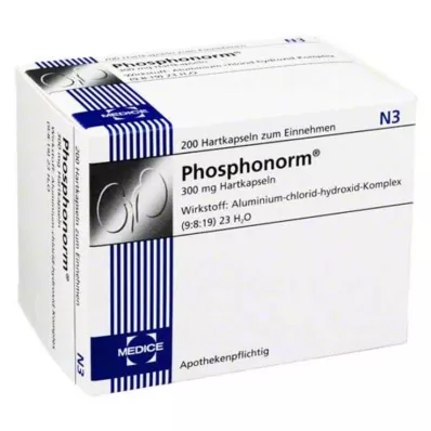 PHOSPHONORM Kapsułki twarde, 200 szt PHOSPHONORM Kapsułki twarde, 200 szt