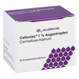 CELLUVISC 1% krople do oczu, 30 x 0,4 ml