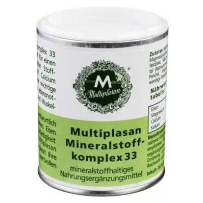MULTIPLASAN Mineral Complex 33 tabletki, 350 szt