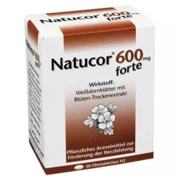 NATUCOR Tabletki powlekane 600 mg forte, 50 szt