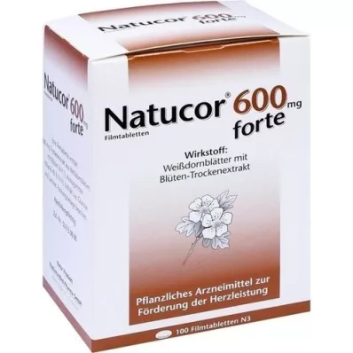 NATUCOR Tabletki powlekane 600 mg forte, 100 szt