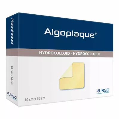 ALGOPLAQUE Elastyczny opatrunek hydrokoloidowy 10x10 cm, 10 szt ALGOPLAQUE Elastyczny opatrunek hydrokoloidowy 10x10 cm, 10 szt