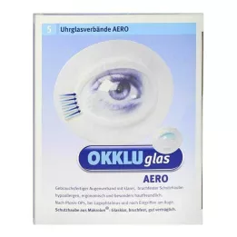 OKKLUGLAS Banderola na szkiełko zegarka Aero, 5 szt