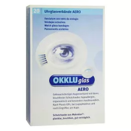 OKKLUGLAS Szkiełko do zegarków Aero, 20 szt