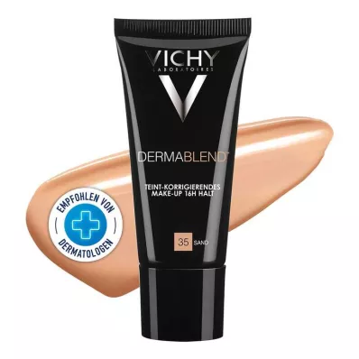 Vichy Dermablend Complexion Correcting Makeup 35 Sand, 30 ml