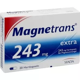 MAGNETRANS kapsułki twarde extra 243 mg, 20 szt