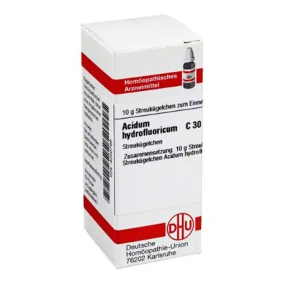 ACIDUM HYDROFLUORICUM C 30 kulek, 10 g ACIDUM HYDROFLUORICUM C 30 kulek, 10 g