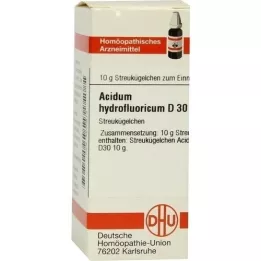 ACIDUM HYDROFLUORICUM D 30 kulek, 10 g