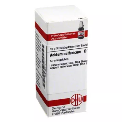 DHU Kwas siarkowy D 12 globulek, 10 g DHU Kwas siarkowy D 12 globulek, 10 g