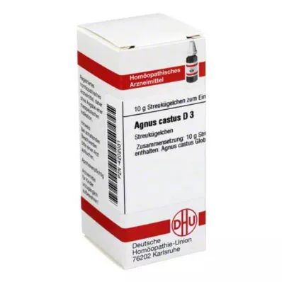 AGNUS CASTUS D 3 globulki, 10 g