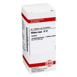 ALLIUM CEPA D 12 tabletek, 80 szt
