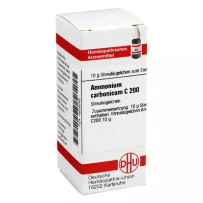 AMMONIUM CARBONICUM C 200 globulek, 10 g