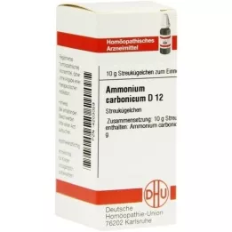 AMMONIUM CARBONICUM D 12 kulek, 10 g