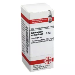 AMMONIUM CARBONICUM D 12 kulek, 10 g