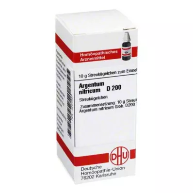 ARGENTUM NITRICUM D 200 globulek, 10 g ARGENTUM NITRICUM D 200 globulek, 10 g