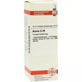 ARNICA D 20 Rozcieńczenie, 20 ml