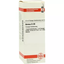 ARNICA D 20 Rozcieńczenie, 20 ml