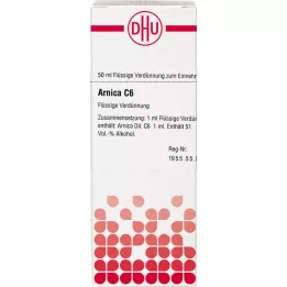 ARNICA C 6 Rozcieńczenie, 50 ml