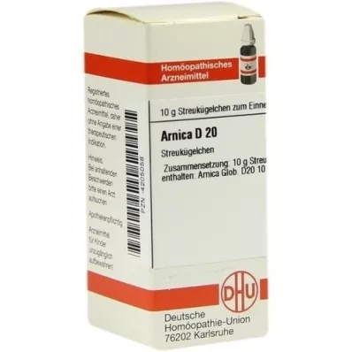 ARNICA D 20 kulek, 10 g