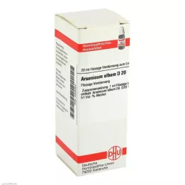 ARSENICUM ALBUM D 20 Rozcieńczenie, 20 ml