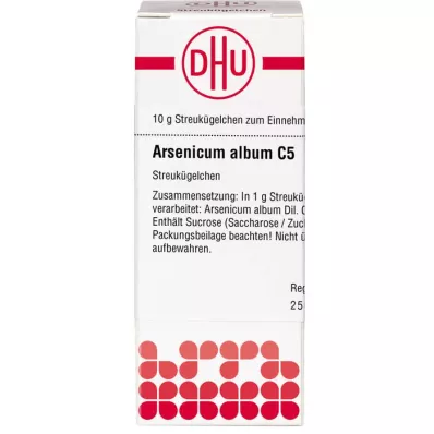 ARSENICUM ALBUM C 5 kulek, 10 g