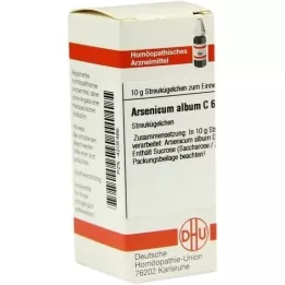 ARSENICUM ALBUM C 6 kulek, 10 g