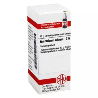 ARSENICUM ALBUM C 6 kulek, 10 g ARSENICUM ALBUM C 6 kulek, 10 g