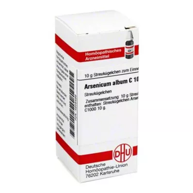 ARSENICUM ALBUM C 1000 globulek, 10 g ARSENICUM ALBUM C 1000 globulek, 10 g