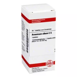 ARSENICUM ALBUM C 6 tabletek, 80 szt