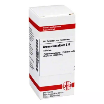 ARSENICUM ALBUM C 6 tabletek, 80 szt ARSENICUM ALBUM C 6 tabletek, 80 szt