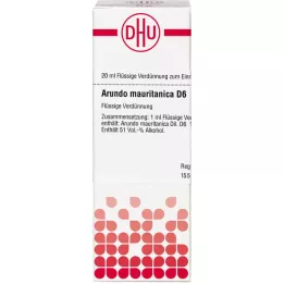 ARUNDO mauritanica D 6 Rozcieńczenie, 20 ml