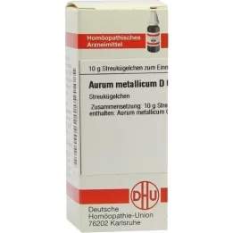 AURUM METALLICUM D 60 globulek, 10 g