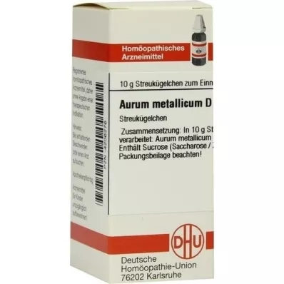 AURUM METALLICUM D 200 globulek, 10 g