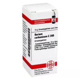 BARIUM CARBONICUM C 200 globulek, 10 g
