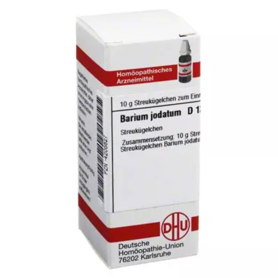 BARIUM JODATUM D 12 kulek, 10 g BARIUM JODATUM D 12 kulek, 10 g