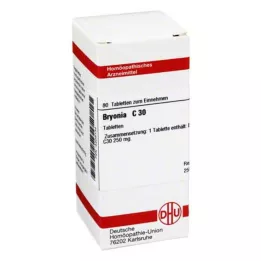 BRYONIA C 30 tabletek, 80 szt