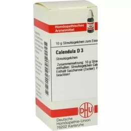 CALENDULA D 3 globulki, 10 g