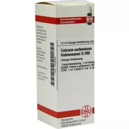 CALCIUM CARBONICUM Hahnemanni D 200 Rozcieńczenie, 20 ml