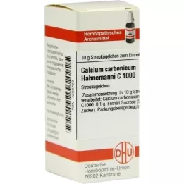 CALCIUM CARBONICUM Hahnemanni C 1000 globulek, 10 g