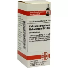 CALCIUM CARBONICUM Hahnemanni D 1000 globulek, 10 g