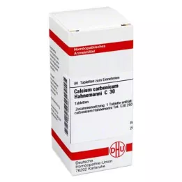 CALCIUM CARBONICUM Hahnemanni C 30 tabletek, 80 szt