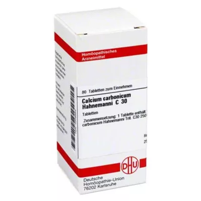 DHU Calcium carbonicum C 30 tabletek, 80 sztuk DHU Calcium carbonicum C 30 tabletek, 80 sztuk