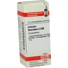 CALCIUM FLUORATUM C 200 globulek, 10 g