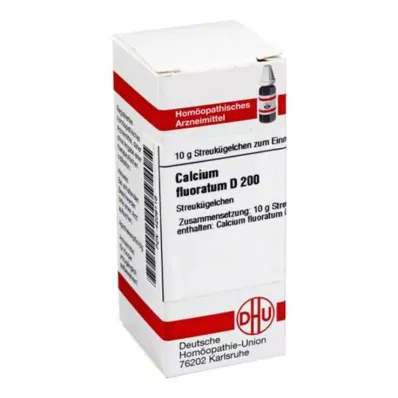 DHU Fluorat wapnia D 200 globulek, 10 g DHU Fluorat wapnia D 200 globulek, 10 g