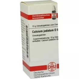 CALCIUM JODATUM D 6 kulek, 10 g