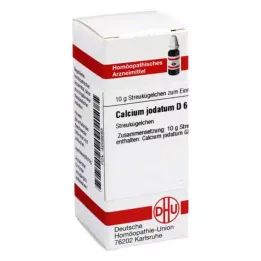 CALCIUM JODATUM D 6 kulek, 10 g